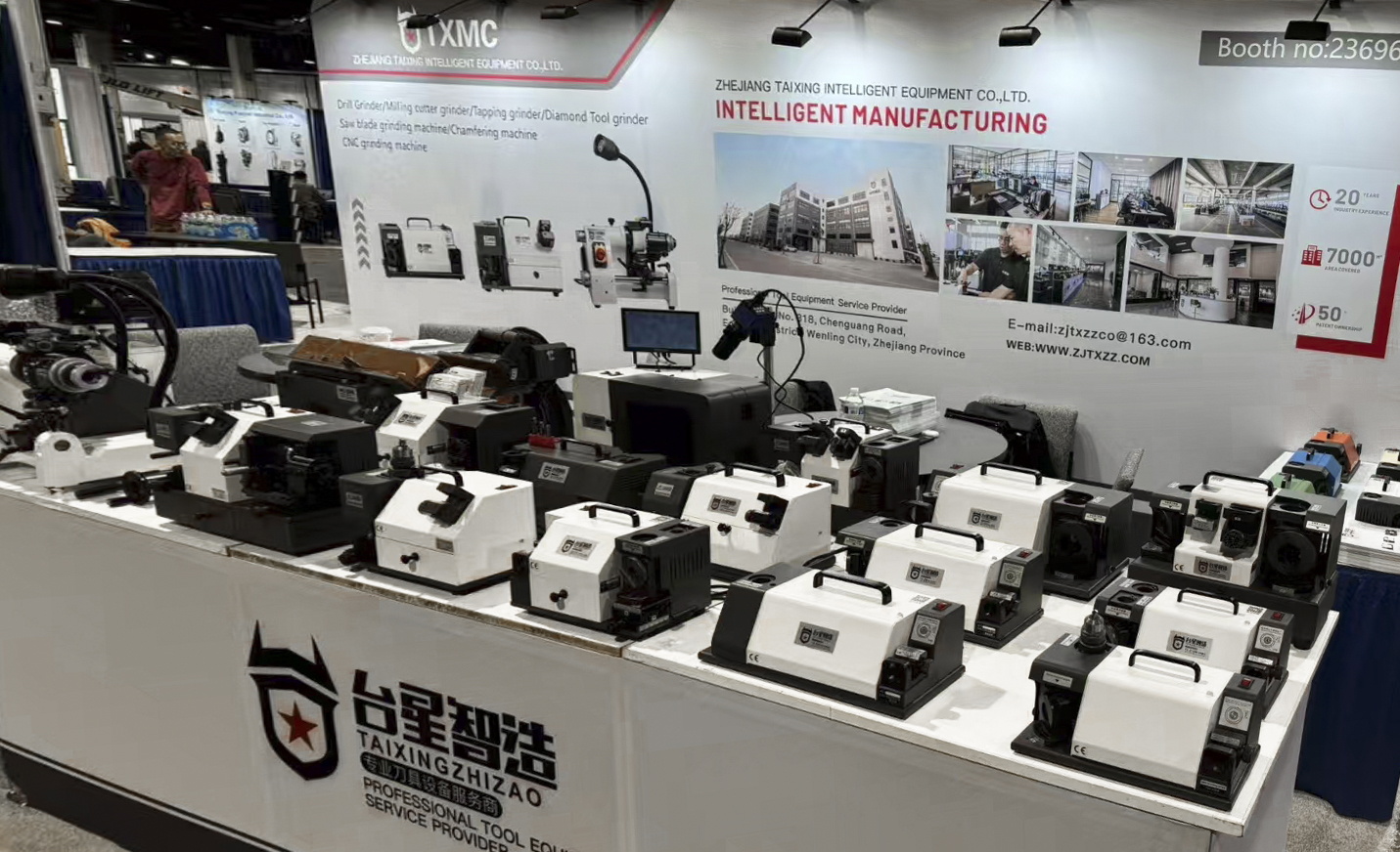 TXMC drill bit re-sharpener